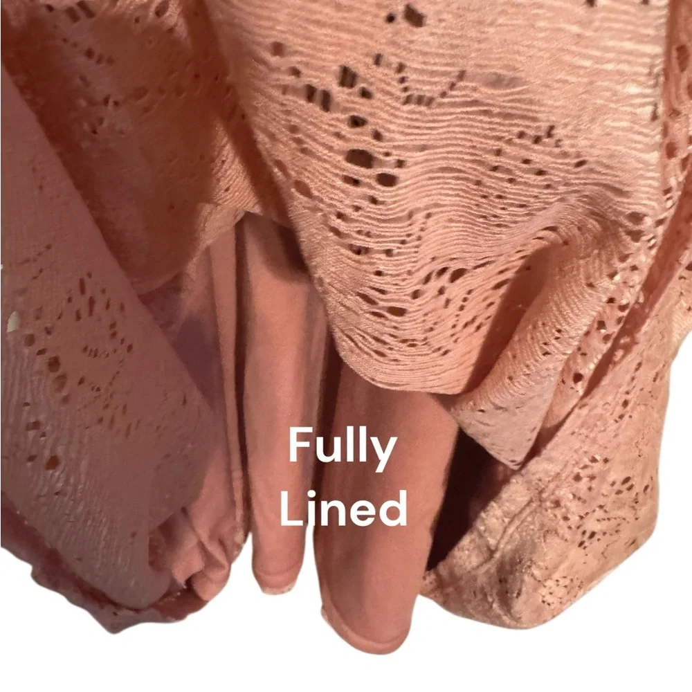 ❤️NWT BLUSH LACE ADJUSTABLE STRAPS SUMMER DRESS XSMALL #CL - Picture 4 of 8